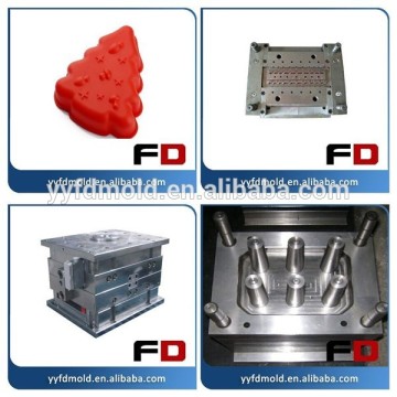 Small plastic injection moulding machine food silicone baking mould