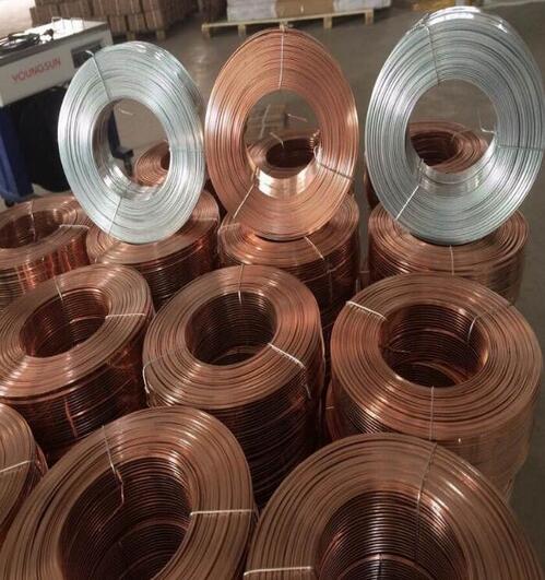 Flat steel wire003