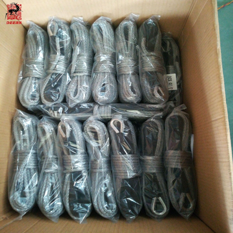 China 12-strand high strength mooring marine towing uhmwpe rope