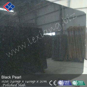 Granite slabs black pearl