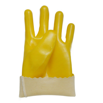 Yellow Single Dipped PVC 27cm