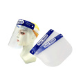 Protector facial transparente de plástico PET protector antivaho transparente