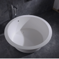 White Round Bathtub Freestanding