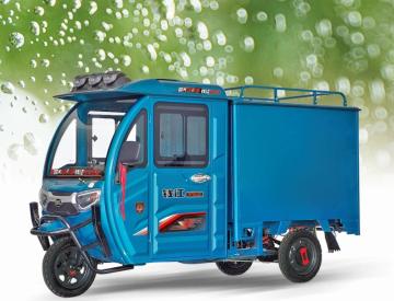 Smart Semi-closed Express Electric Tricycle