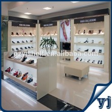 Customized white shoes display rack/high heels shoes rack