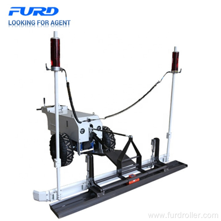 Lightweight Concrete Screed Machine With Laser Control System
