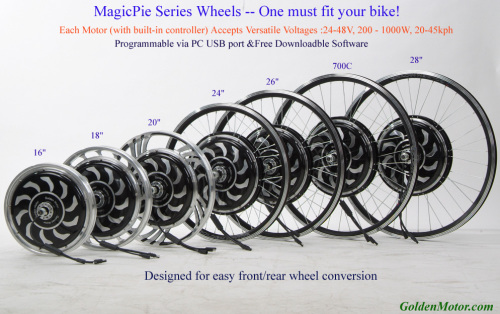 Bike Conversion Kit (Magic Pie 2 Kit)