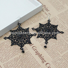 Cheap Jewelry Wholesale Knitted Macrame Pendant Earring