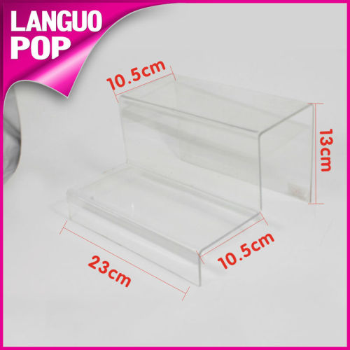 Equal Height Clear Acrylic Riser And Clear Acrylic Stand