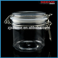 PET plastic seal pot clay mask container cosmetic skin care mud pack containers