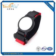 13.56mhz rfid nylon access control wristband for time attendance sysytem