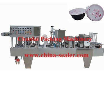 Automatic Plastic Bowl Filling Sealing Machine