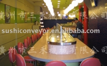 Self-help sushi conveyor