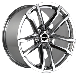 Silver polish aluminum wheel hub