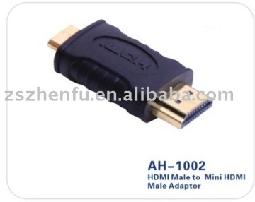 Mini HDMI male to HDMI male Adaptor