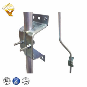 precision cast galvanized dual position transformer bracket forbolted pole mounting