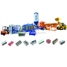 Paving cement brick machine QT10-15 automatic brick machine