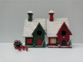 Liten villa stil Wooden Bird House