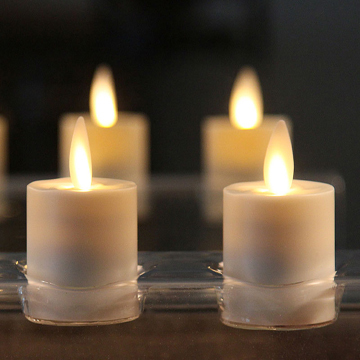 Long Lasting Decorative Flicker Dancing Flame luminara rechargeable candle