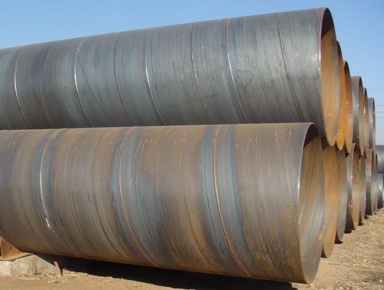 Both ends flanged Helical Steel Pipe for construction