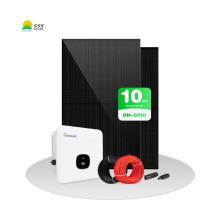 10KW On-Grid Solar Energy System: SSS Hot Sell Electric Solar Power Panel Solution