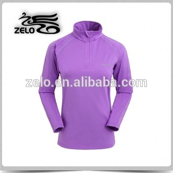 2015 purple jogging shirt female alibaba china supplier