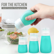 Silicone Mini Squeezable Condiment Bottle