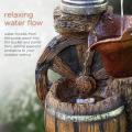 Old Fashion Pump Barrel Rustic Fountain