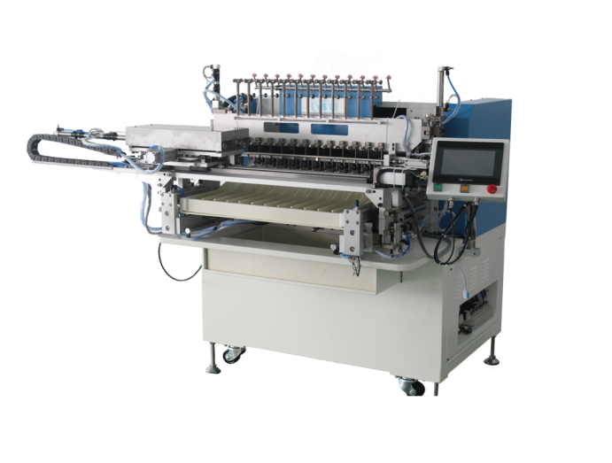 12 axis automatic feeding winding and gluing machine