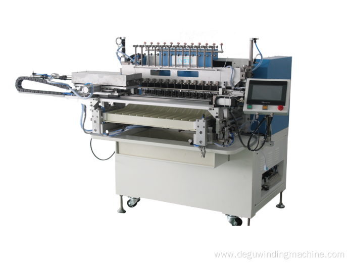 Automatic 12 axis winding and taping stranding machine