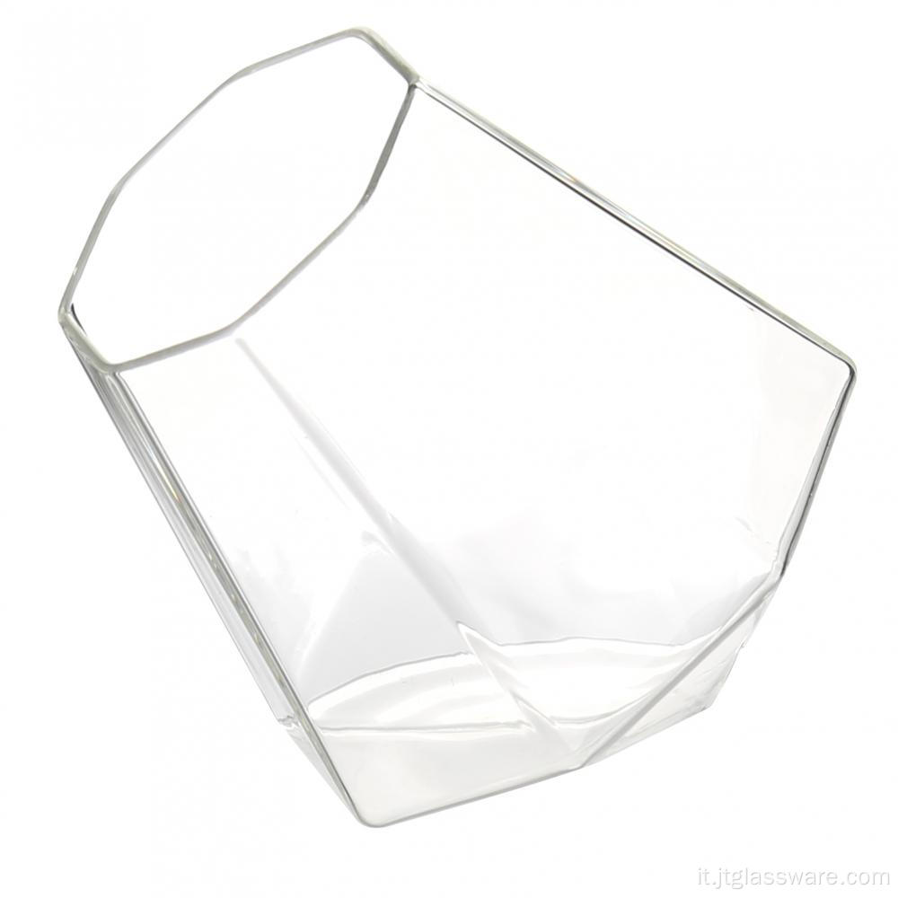 Singolo strato tazza di vetro resistente al calore