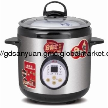 Electrical White Ceramic Stew Cooker