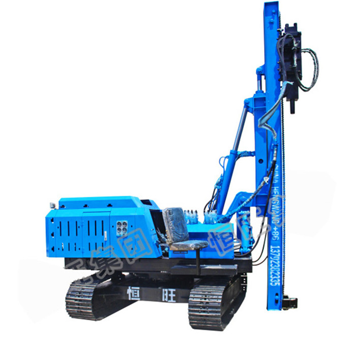 Engineering Rotary drilling rig hammer hydraulic crawler pile driver