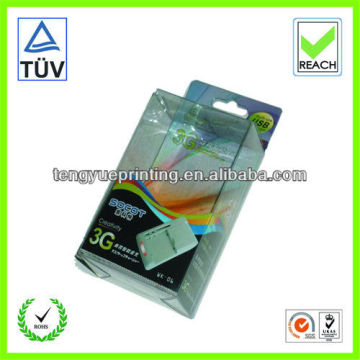 Clear pvc USB packaging box/pvc plastic USB box packaging