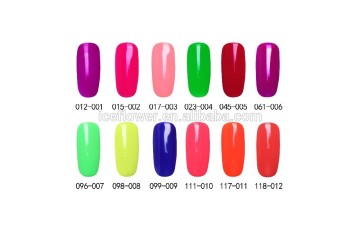 ICE High Gloss Weekly Polish Factory Price Efect gel polish soak off gel nail polish