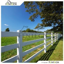 High Strength Pvc Vinyl Fence , Farm Fence