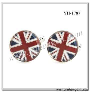 YH-1787 The Union Flag Cufflinks,Novelty the Union Jack Cufflinks