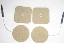 Electrode Pad with Button
