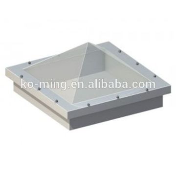 Large round/pyramid factory roof domes-easy to install