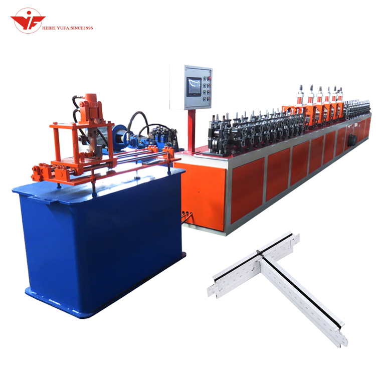 Drywall aluminum light keel roll forming machine