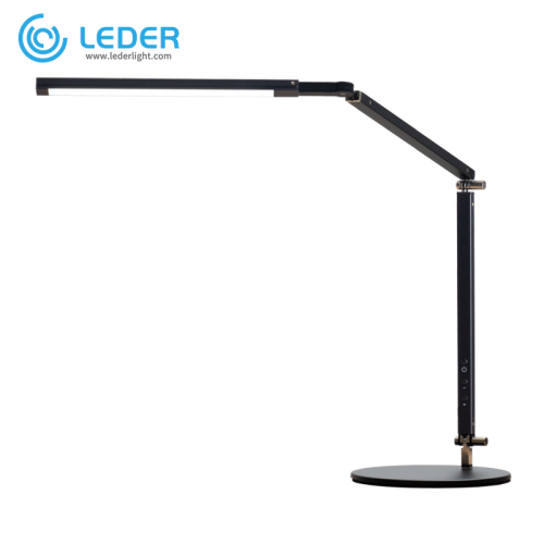 LEDER Yellow Dekorative Desk Lamp