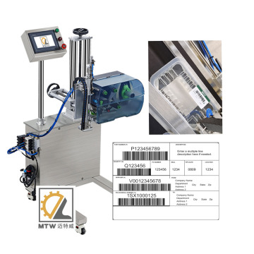 MTW Factory Direct Sale: High-Quality Custom Labeling Poly Bag Labeler/Labeling Machine