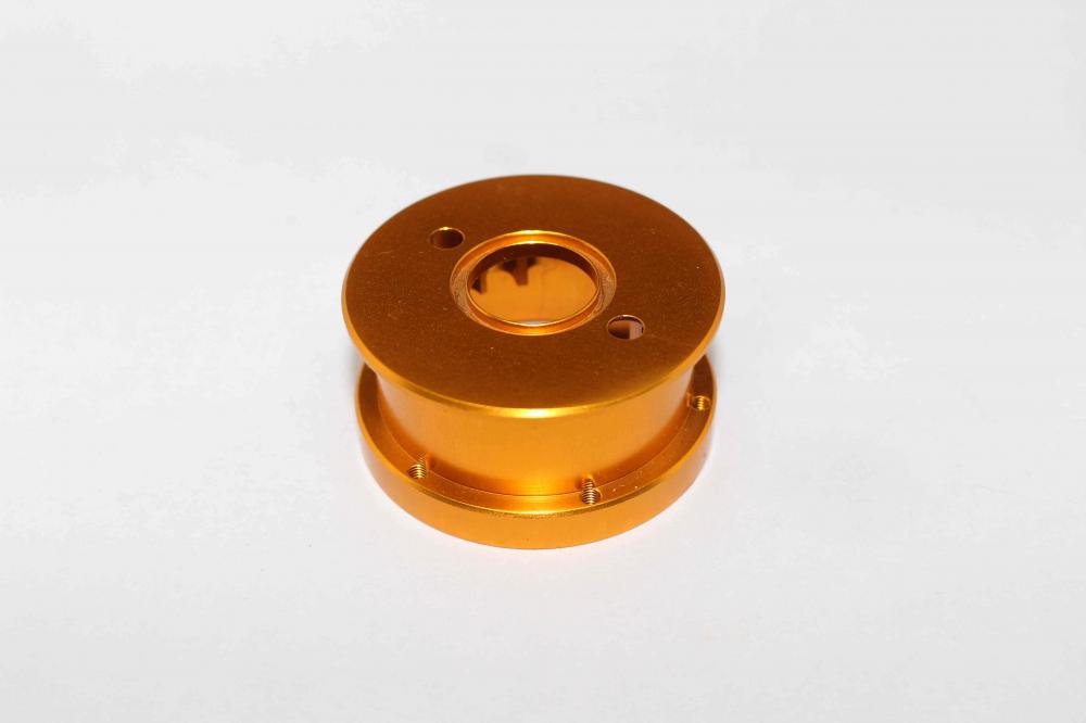 Cnc Parts orange anodized