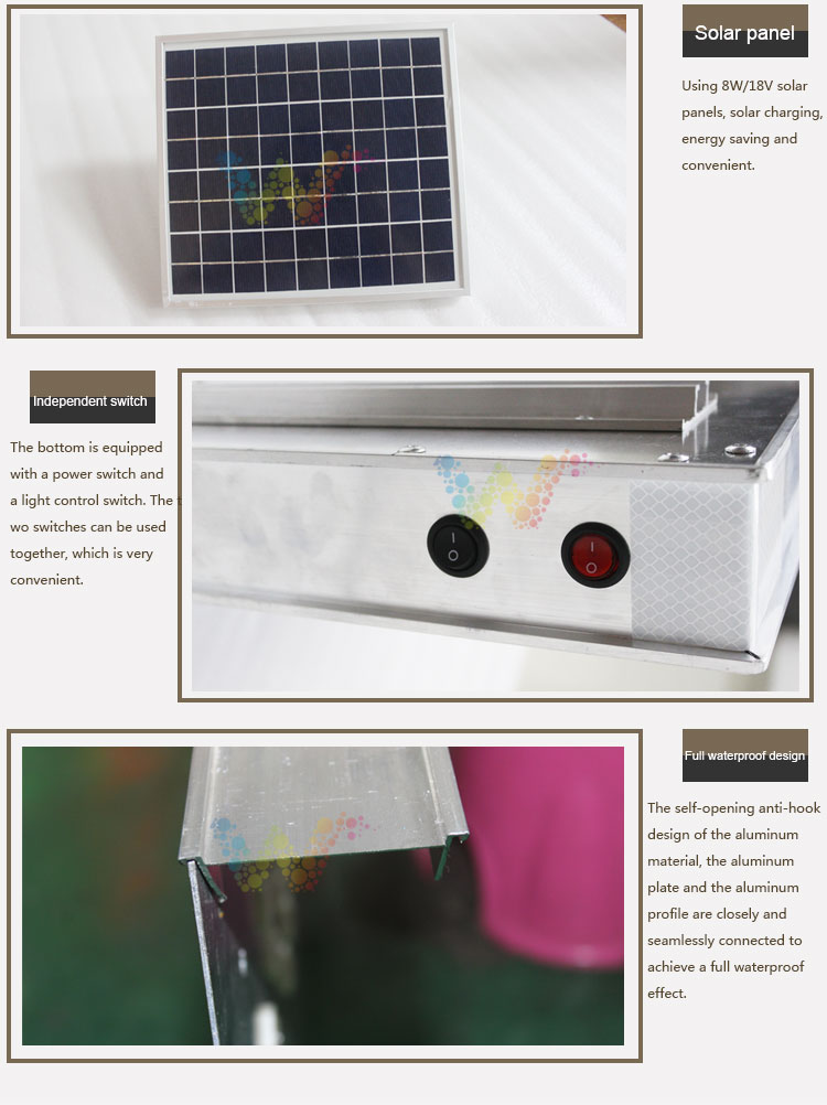 Aluminum Solar Traffic Sign Board_04 Aluminum Solar Traffic Sign Board_04