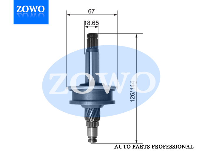 54 83413 Starter Bendix Mitsubishi