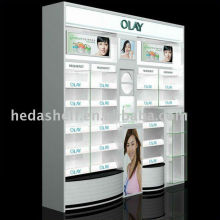 cosmetics showcase display stand