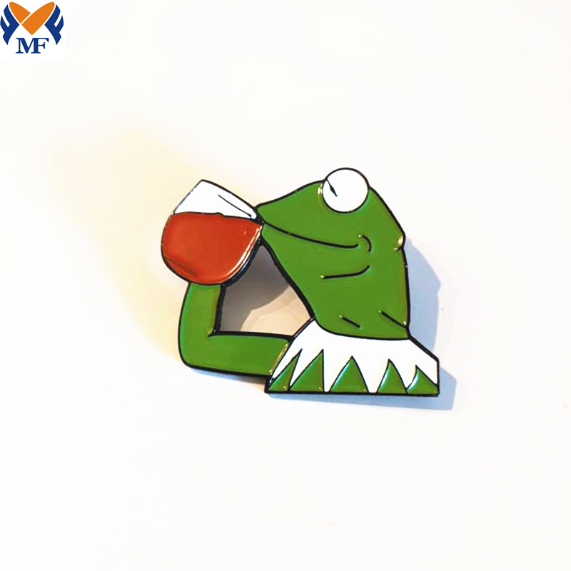 The Frog Meme Lapel Pin Jpg