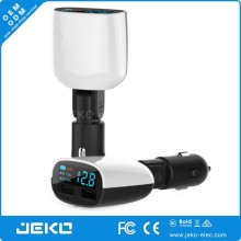 90 degree flexible LED USB car charger LED smart disply car charger