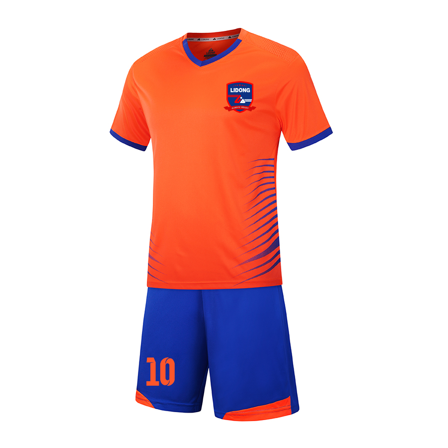 Uniforme de treinamento de equipe de esportes de camisas de futebol personalizadas