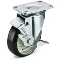 Rubber Side Locking Wheel Swivel Caster